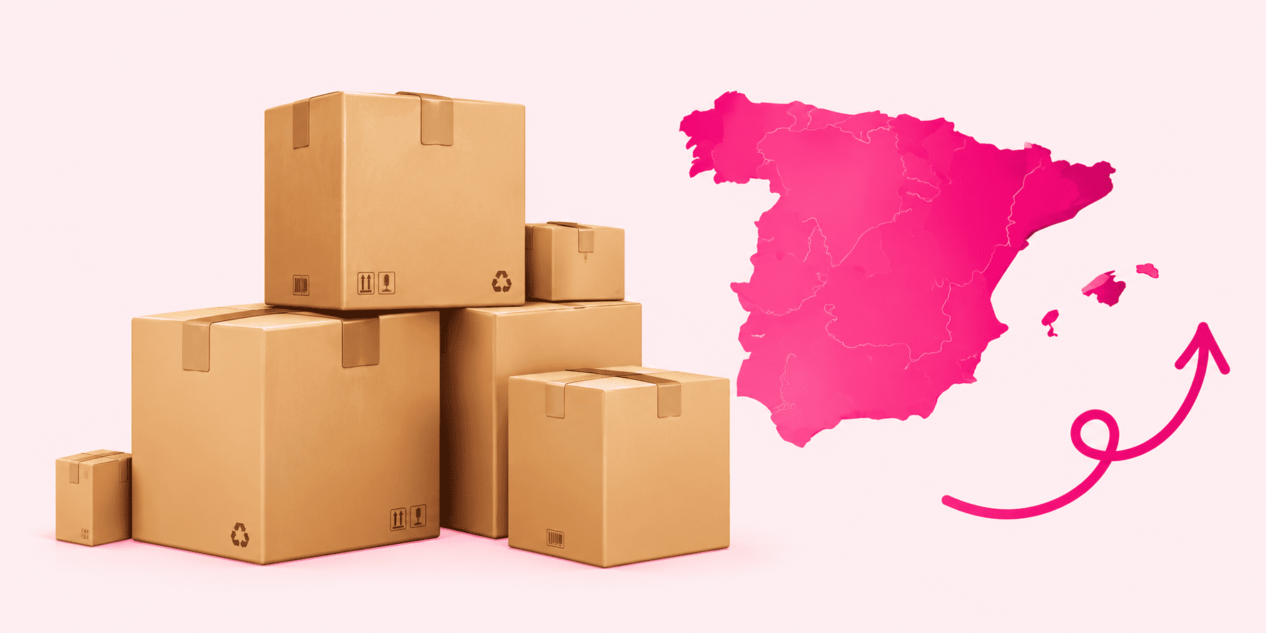 Preparación de pedidos para enviar a toda la península