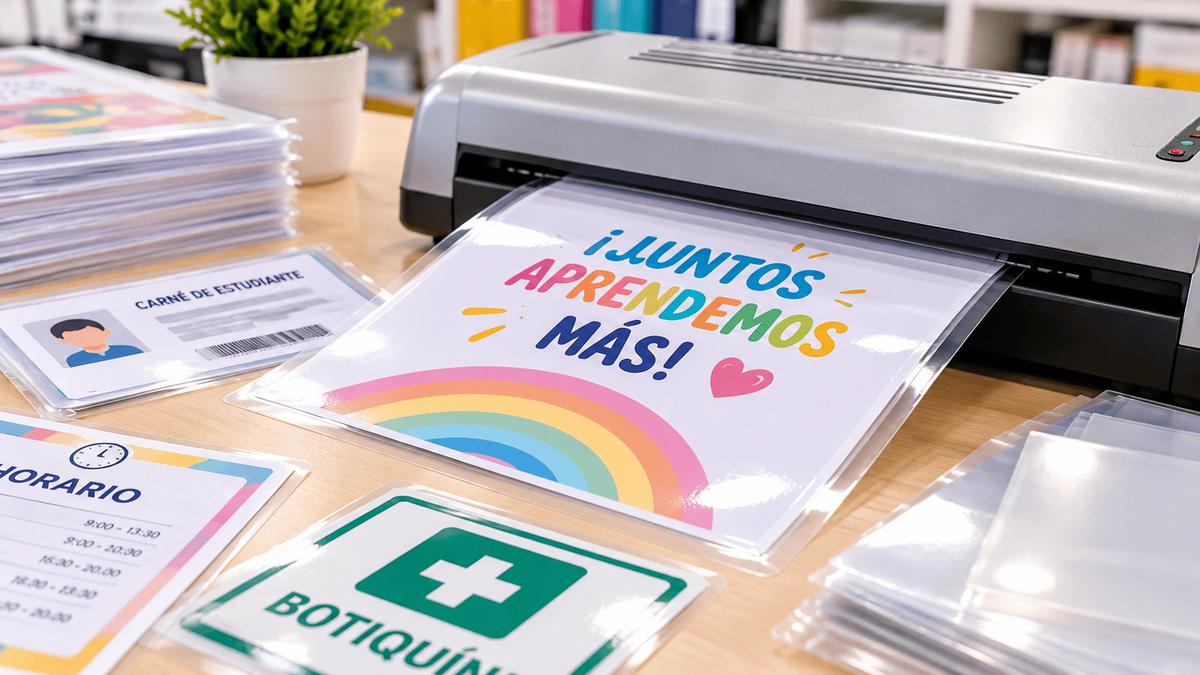 Plastificación de documentos y carteles en Dos Hermanas